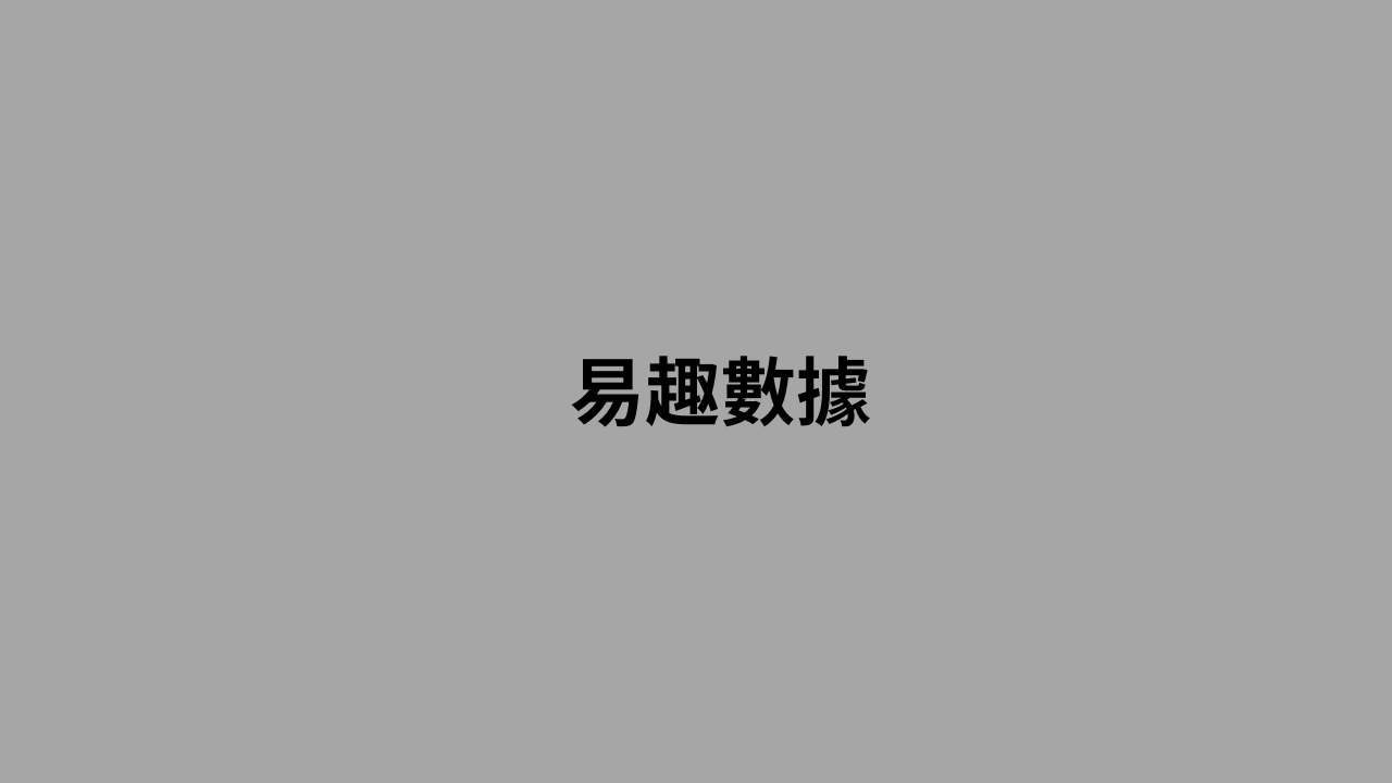 易趣數據 